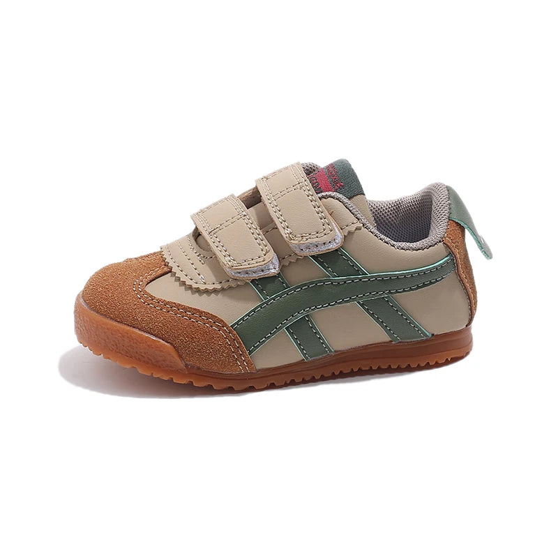 2026 Spring and Autumn New Korean Edition Children'S Single Shoes Casual Running Shoes Baby Walking Shoes