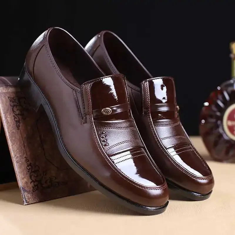 Oxford Shoes for Men Dress Shoes Formal Shoes Fashion round Toe Business Wedding Dress Men Designer Loafers