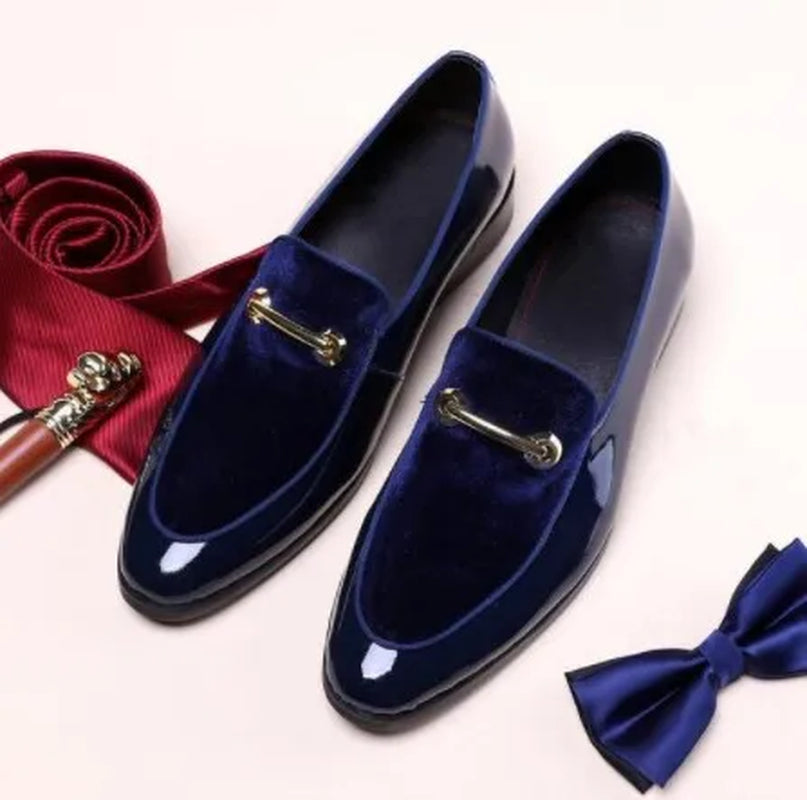 48 Luxury Men Dress Shoes Men'S Formal Leather Shoes Patent Leather Fashion Groom Wedding Shoes Men'S Luxury Italian Oxford Shoe