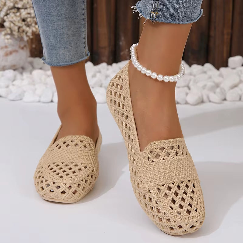 New Summer Style Fashionable and Comfortable Flat-Soled Casual Outer Wear Non-Slip Fashionable Toe-Cap Sandals for Women