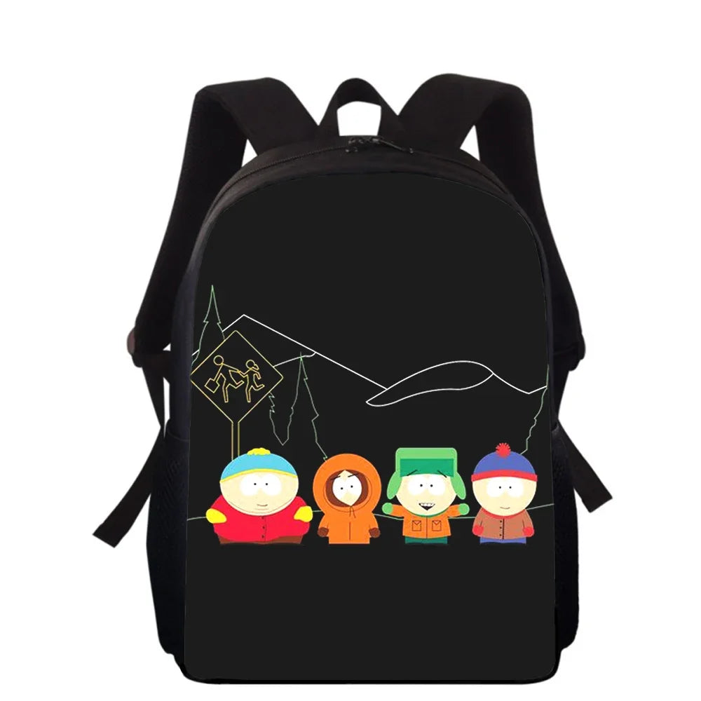 South-Park 3D Print Kids Backpack Primary School Bags for Boys Girls Back Pack Students School Book Bags