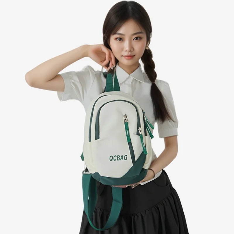 Women'S Crossbody Bag Chest Bag Men'S Trendy Large Capacity Travel Chest Bag Sports Leisure Backpack