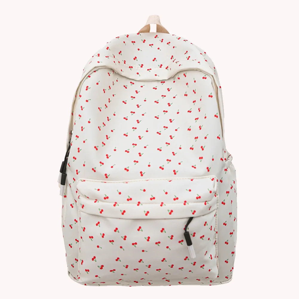 Women Casual School Bag Large Capacity Versatile Rucksack Adjustable Strap Soft Laptop Backpack Outdoor Camping Picnic Backpack