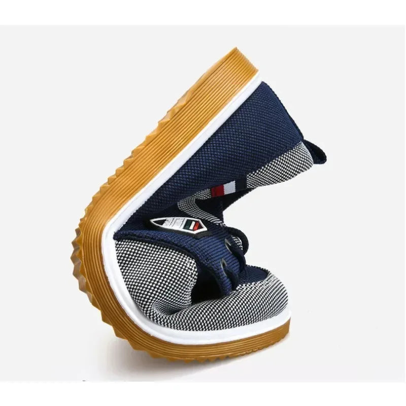 Men'S Casual Canvas Shoes Fashion Soft Sole Driving Shoes 2024 Designer Men Shoes plus Size Comfortable Sneaker Zapatos Hombres