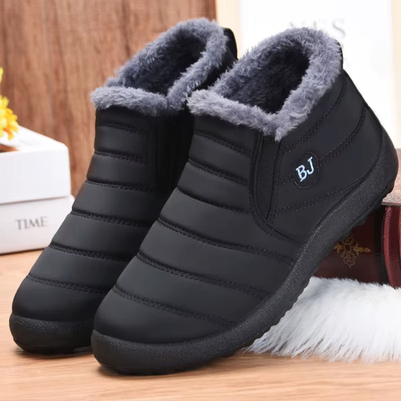 Men Sneakers Keep Warm Winter Sneakers for Couple Winter Shoes Men Casual Sneaker Chaussure Hommes Lightweight Fur Shoes Loafers