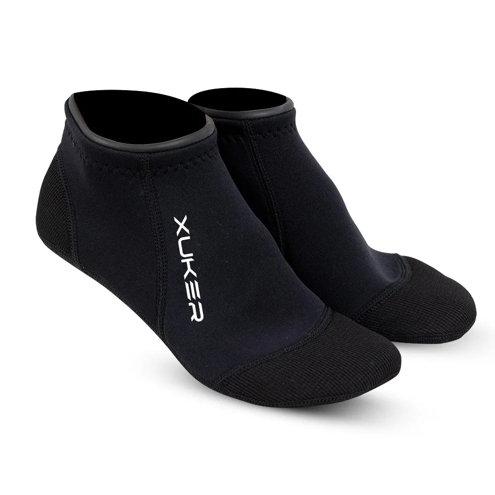 Men'S Women'S 3Mm Neoprene Socks Beach Volleyball Diving Swimming Snorkeling Kayaking Low Cut Water Booties Flatlock Stitches