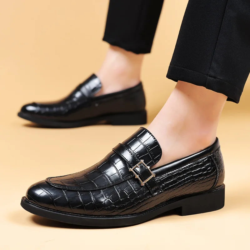 Plus Size 38-48 Oxford Shoes for Men Loafers Slip on Men Dress Shoes Business Shoes Formal Shoe Men Casual Busines Sapato Social