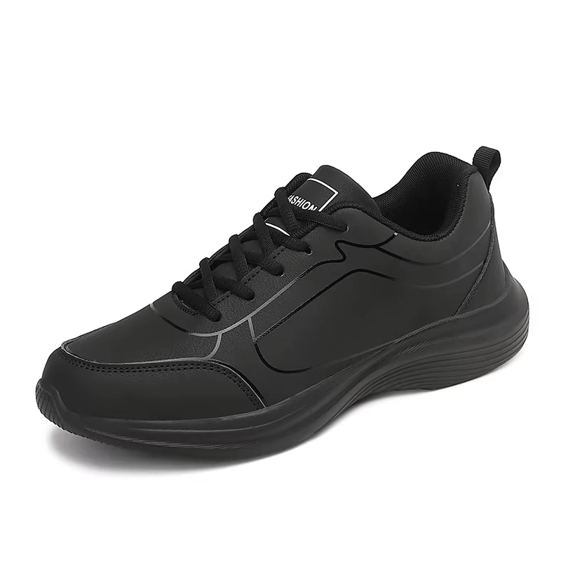 New Men Running Shoes Winter Warm Male Sneakers Anti-Slip Breathable Men'S Walking Shoes Lace up Soft Casual Shoes Lightweight