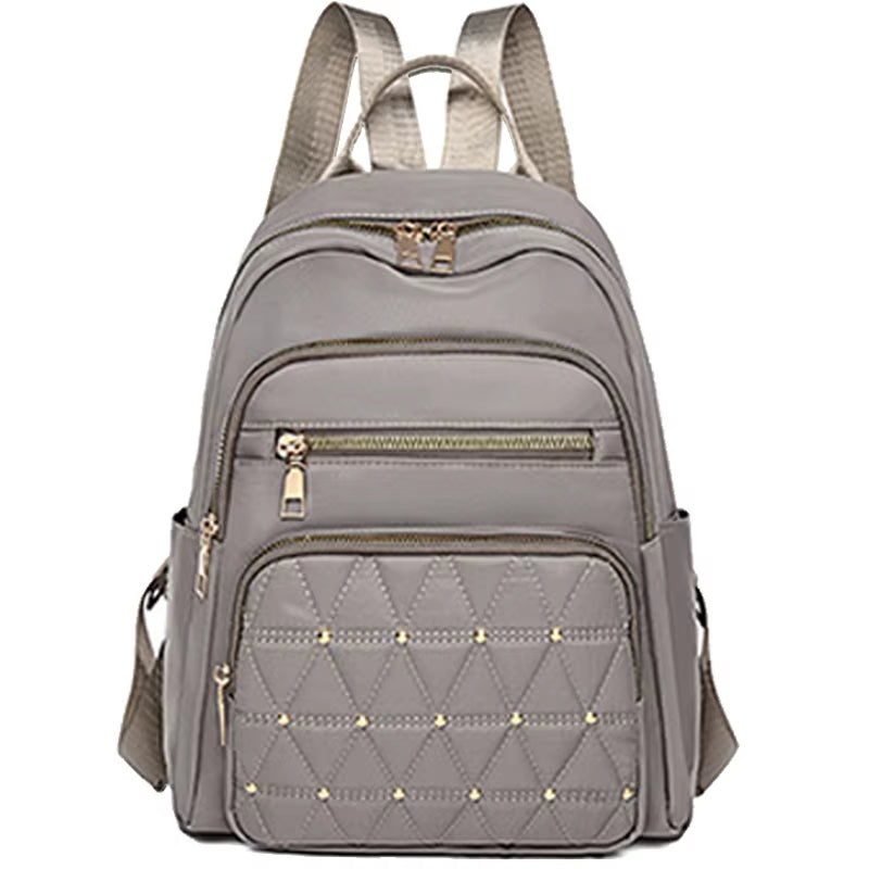 Travel Backpack, Double-Shoulder Bag, Fashionable Travel Schoolbag, Women'S Large-Capacity Multi-Purpose Bag
