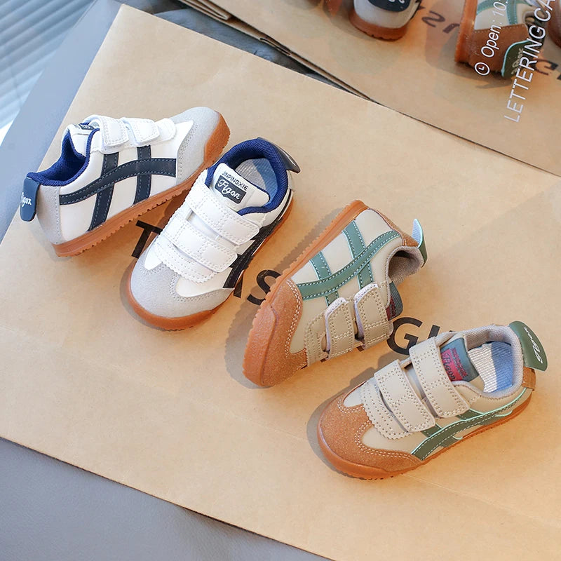 2026 Spring and Autumn New Korean Edition Children'S Single Shoes Casual Running Shoes Baby Walking Shoes