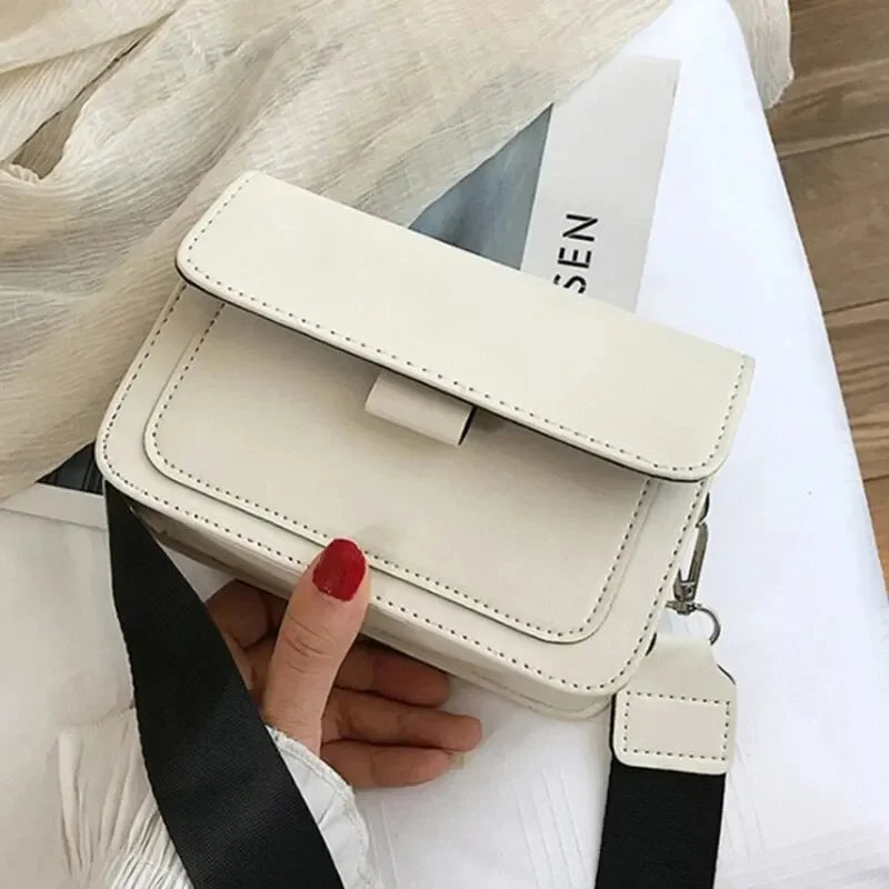 Fashion Women Crossbody Bag PU Leather Small Shoulder Messenger Handbag for Travel