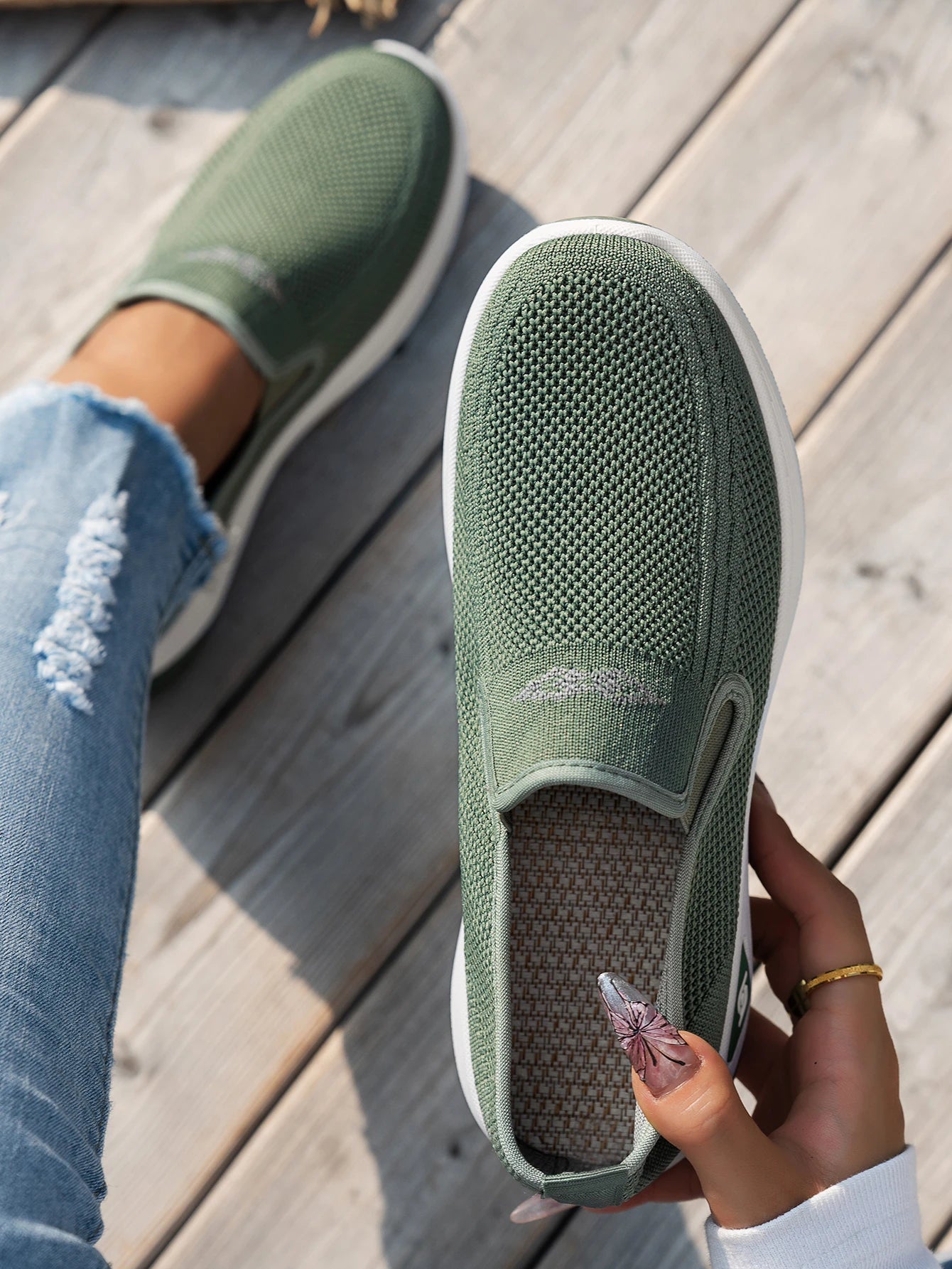 Women'S Shoes, Solid Color Soft Women'S Single Shoes, Casual Sneaker, Lightweight and Comfortable Shoes Woman