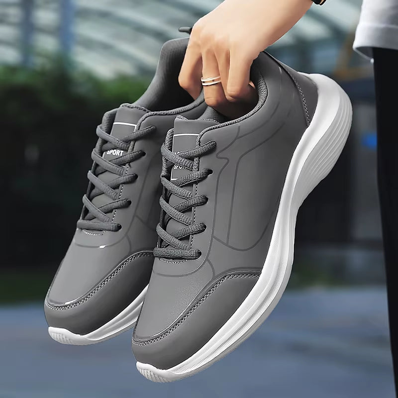 New Men Running Shoes Winter Warm Male Sneakers Anti-Slip Breathable Men'S Walking Shoes Lace up Soft Casual Shoes Lightweight