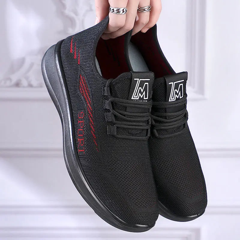 â€‹Men'S Casual Sneakers Summer Breathable Flat Shoes Lightweight Affordable Free Shipping Shoesâ€‹