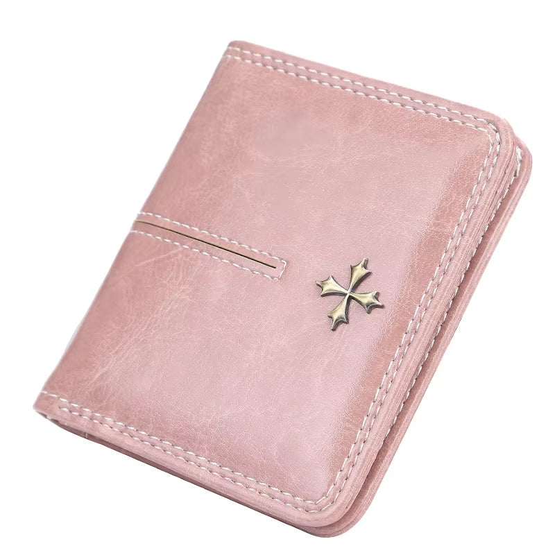 New Mini Women Wallets Slim Women Fashion Small Wallets Zipper PU Leather Quality Female Purse Card Holder Wallet