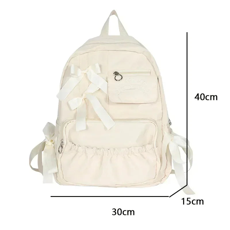 2025 Fashion Backpack Canvas Women Backpack Anti-Theft Shoulder Bags New School Bag for Teenager Girls School Backapck Female