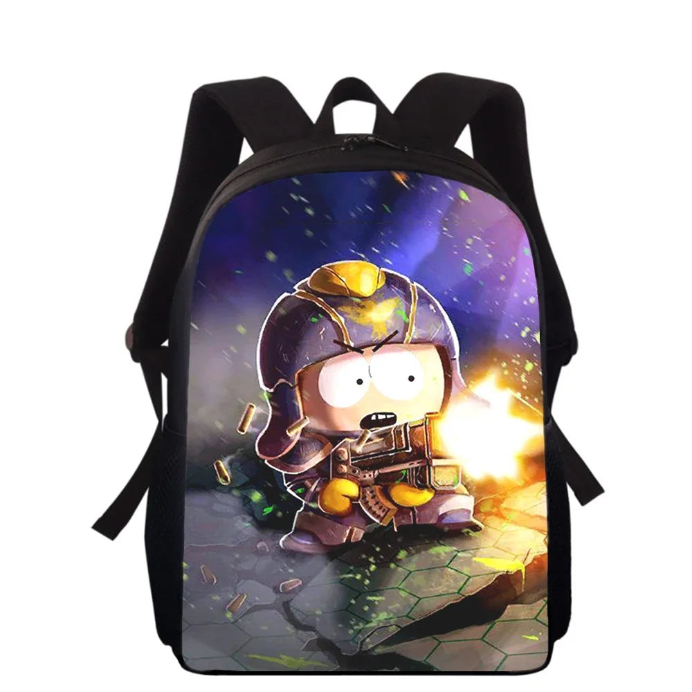South-Park 3D Print Kids Backpack Primary School Bags for Boys Girls Back Pack Students School Book Bags