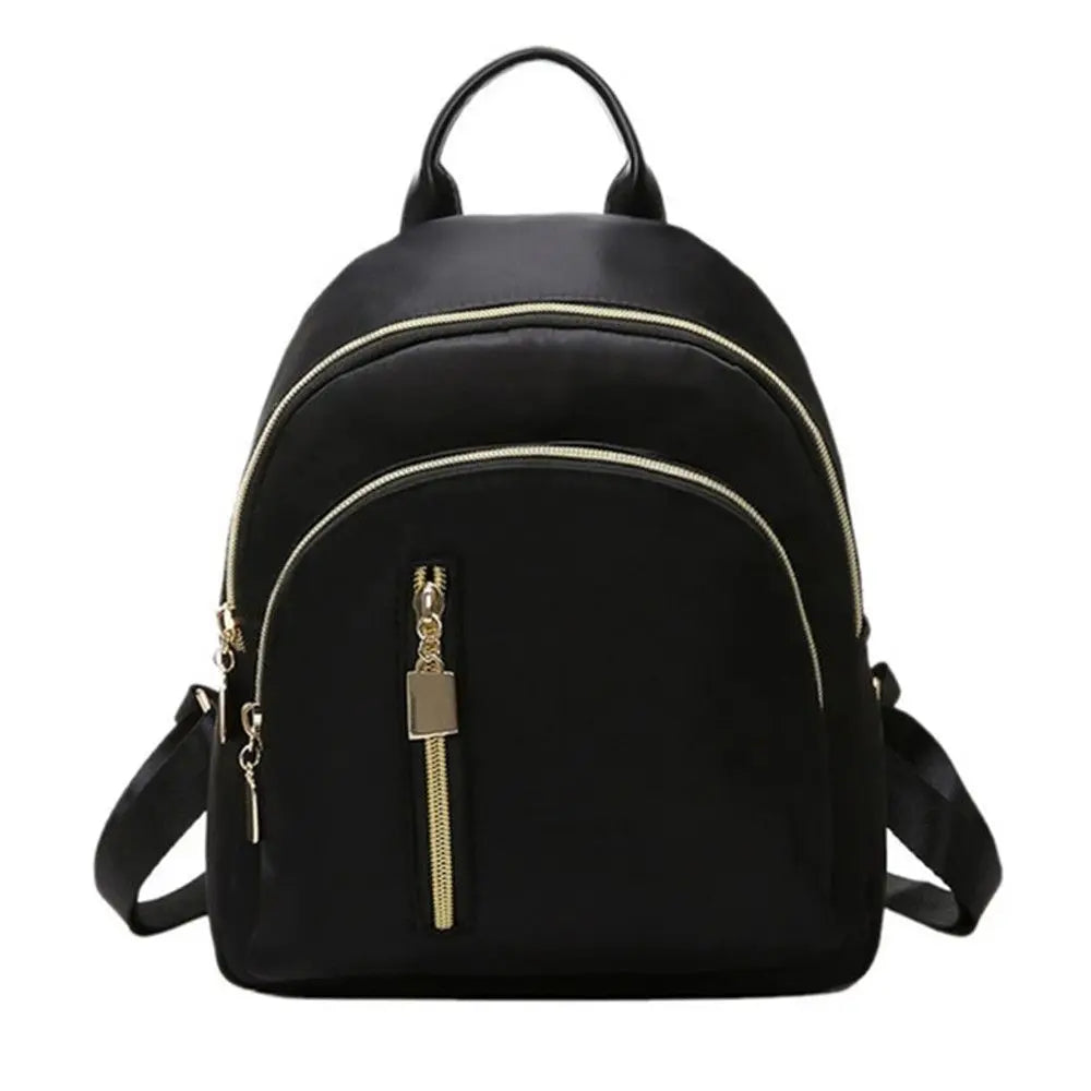 Women'S Multi-Function Mini Backpack Fashion Girl Oxford Daypack Travel Cute Backpack Shoulder Bag Black Girl Purse