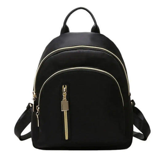 Women'S Multi-Function Mini Backpack Fashion Girl Oxford Daypack Travel Cute Backpack Shoulder Bag Black Girl Purse