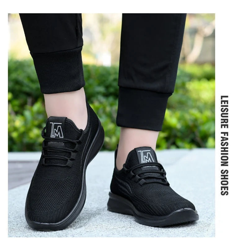 â€‹Men'S Casual Sneakers Summer Breathable Flat Shoes Lightweight Affordable Free Shipping Shoesâ€‹