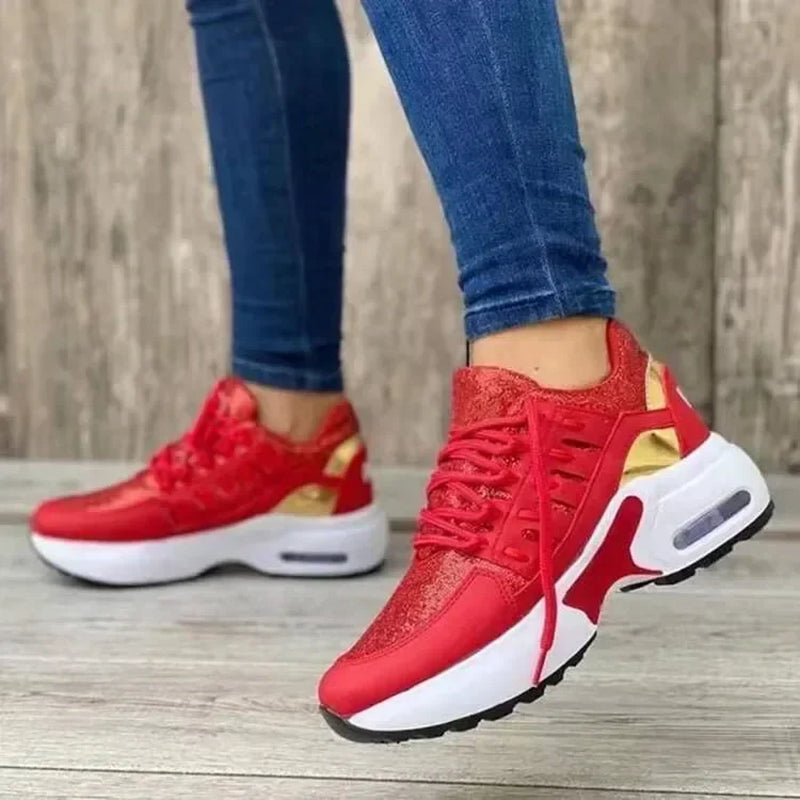 Tenis Women Sneakers Platform Casual Shoes for Women 2025 New Comfort Mesh Anti-Slip Running Shoes plus Size Zapatillas De Mujer