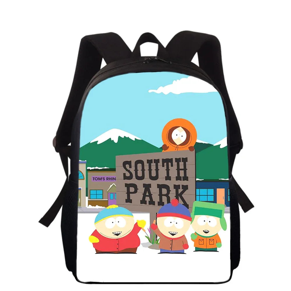 South-Park 3D Print Kids Backpack Primary School Bags for Boys Girls Back Pack Students School Book Bags