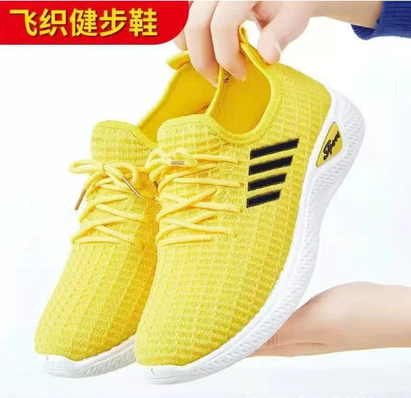 Women'S Running Shoes Adult Sneakers Net Shoes Comfortable Soft Sneakers for Women Breathable Casual Shoes