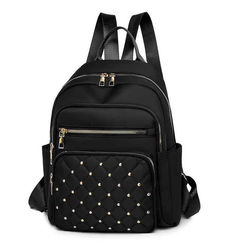 Travel Backpack, Double-Shoulder Bag, Fashionable Travel Schoolbag, Women'S Large-Capacity Multi-Purpose Bag