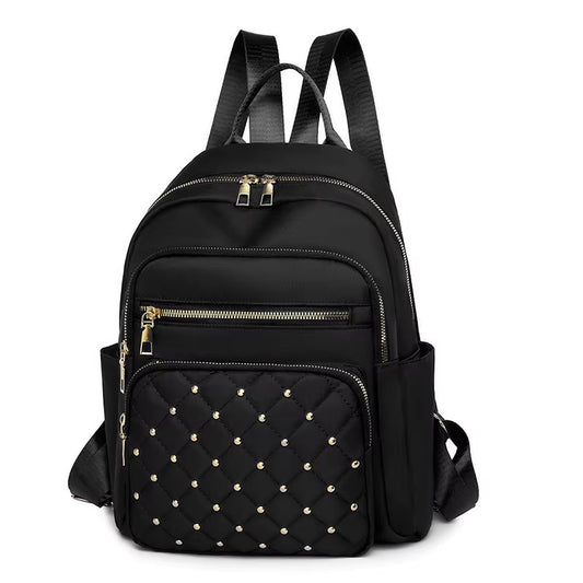 Travel Backpack, Double-Shoulder Bag, Fashionable Travel Schoolbag, Women'S Large-Capacity Multi-Purpose Bag
