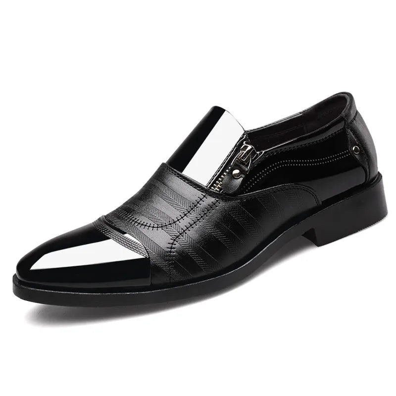 Leather Shoes Men Luxury Business Men Dress Shoes plus Size Office Oxford Shoes High Quality Elegant Men Party Wedding Footwear