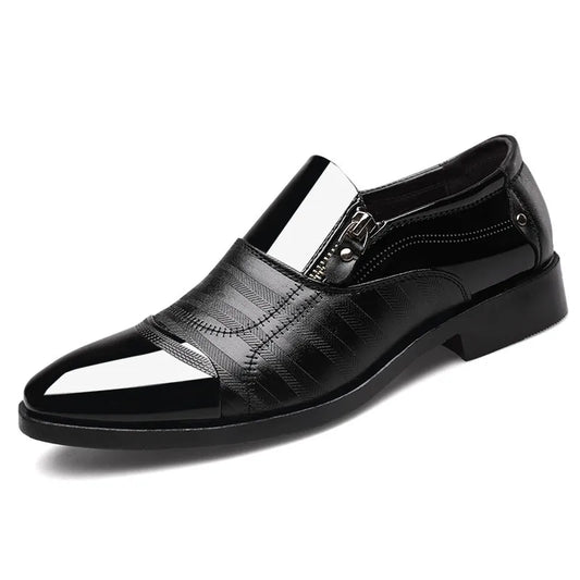 Leather Shoes Men Luxury Business Men Dress Shoes plus Size Office Oxford Shoes High Quality Elegant Men Party Wedding Footwear
