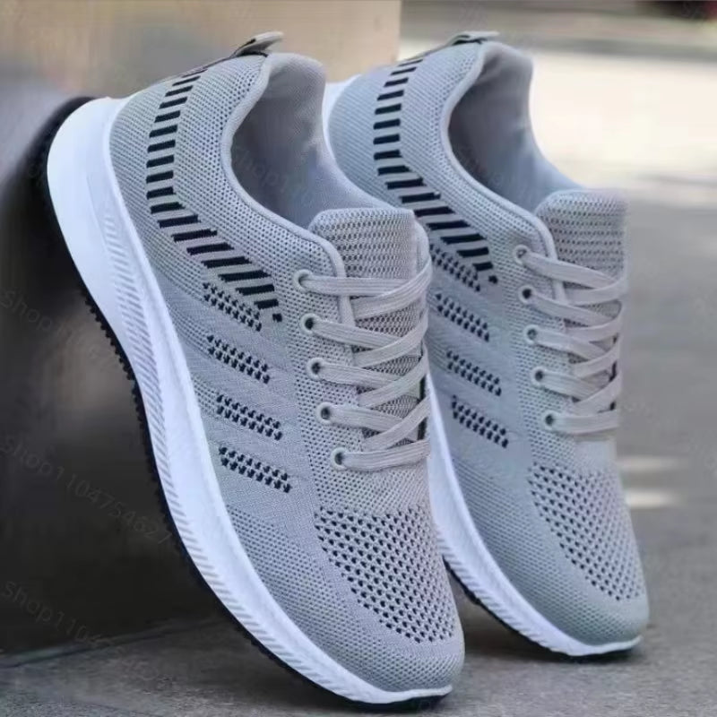 Men'S Spring Wear-Resistant Trendy and Versatile New Soft Sole Comfortable Running Casual Shoes Sports Shoes Men'S Casual Shoes