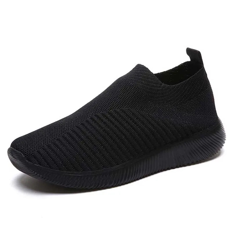 Fashion Women Flats Casual Women Shoe Slip on Women Loafers Walking Sock Sneakers Shoes Woman Outdoor plus Size Zapatos De Mujer