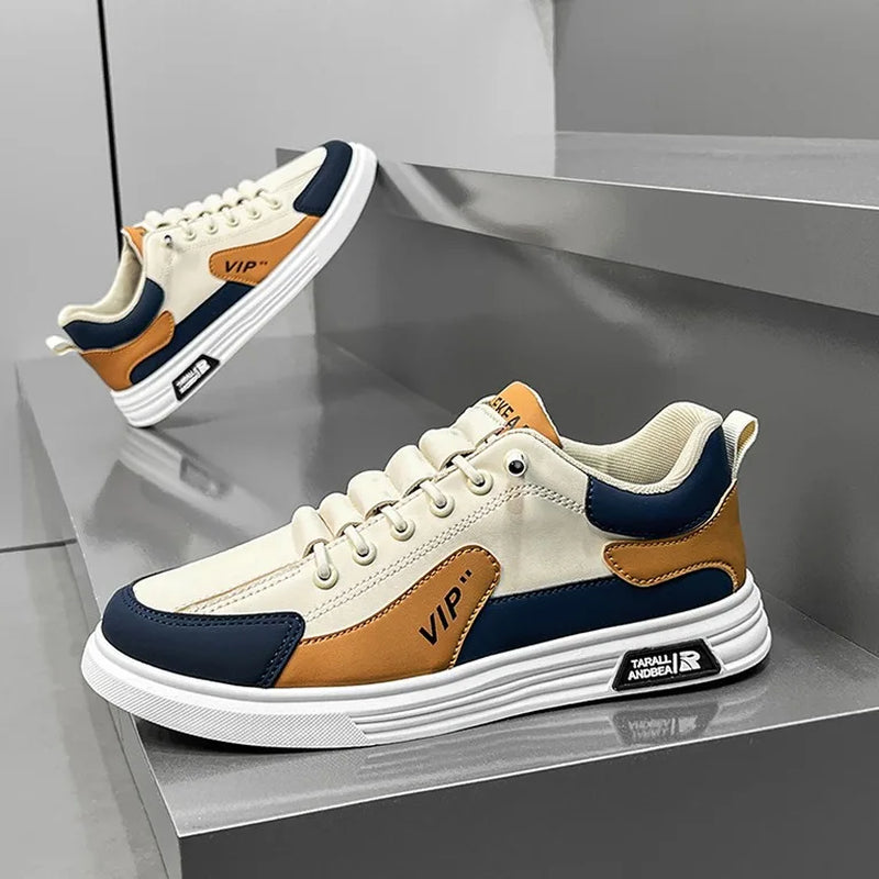 Men'S Shoes Outdoor Sneakers Low Top Leather Male Loafers Trend Comfortable Running Shoes High Quality Slip on Men Casual Shoes