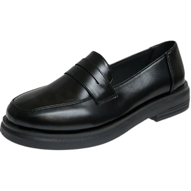 Mary Jane Shoes JK Commuter Uniform Loafers Women Lolita Shoes Girls Japanese School College Gothic Mocassins Leather Flats 2023