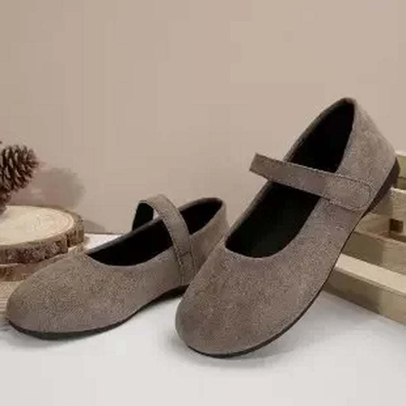 2025 Spring Autumn Mary Jane Casual Flat Shoes New French Retro Single Shoes Fashion Versatile Leather Shoes Zapatillas De Mujer