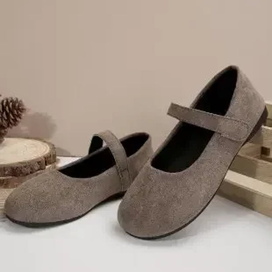 2025 Spring Autumn Mary Jane Casual Flat Shoes New French Retro Single Shoes Fashion Versatile Leather Shoes Zapatillas De Mujer