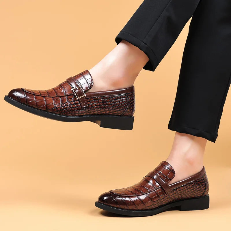 Plus Size 38-48 Oxford Shoes for Men Loafers Slip on Men Dress Shoes Business Shoes Formal Shoe Men Casual Busines Sapato Social