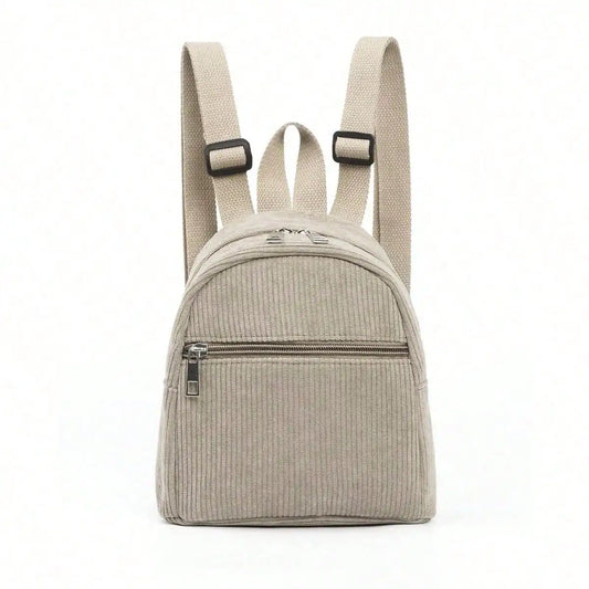 1Pcs Mini Cute Corduroy Material Children'S Backpack for Girls, Boys, Kindergarten, Outdoor Travel, Holiday Gifts