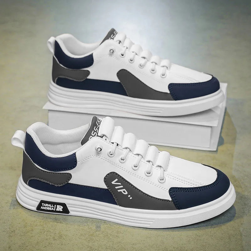 Men'S Shoes Outdoor Sneakers Low Top Leather Male Loafers Trend Comfortable Running Shoes High Quality Slip on Men Casual Shoes