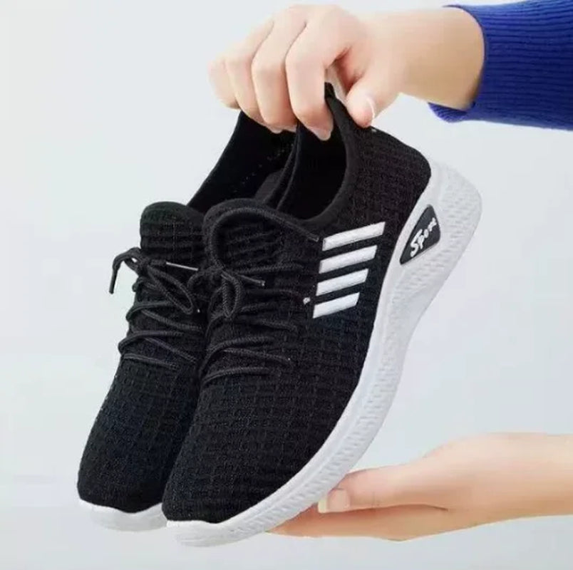 Women'S Running Shoes Adult Sneakers Net Shoes Comfortable Soft Sneakers for Women Breathable Casual Shoes