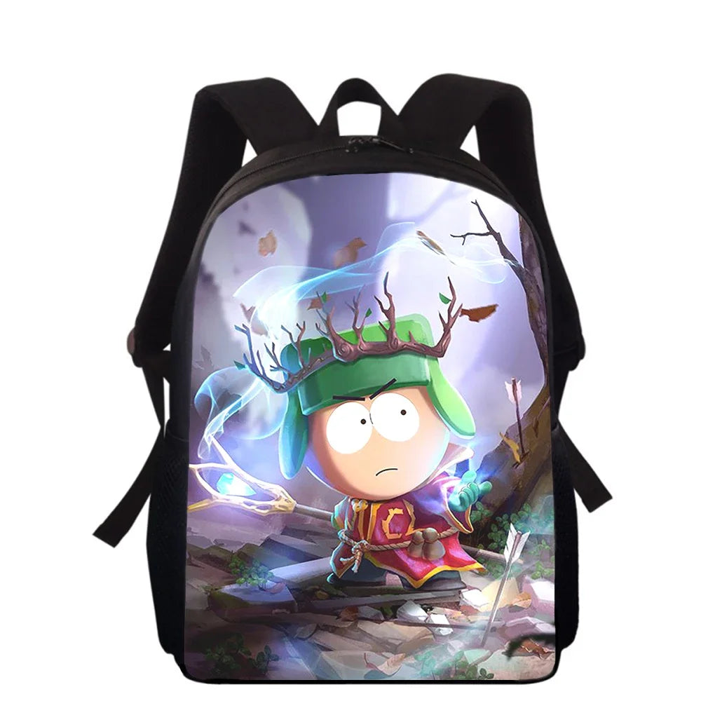 South-Park 3D Print Kids Backpack Primary School Bags for Boys Girls Back Pack Students School Book Bags