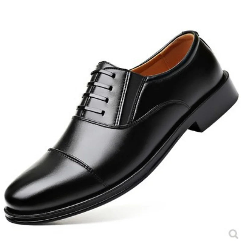 Shoes Men Leather Original Formal Business Mens Dress Shoes Comfortable Wear-Resistant Leather Wedding Shoe Oxford Shoes for Men