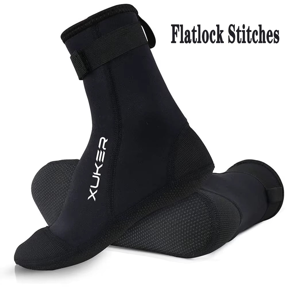 Neoprene Socks 3Mm Beach Volleyball Sand Soccer Diving Swimming Surfing Snorkeling Fishing Wading Kayaking Rafting Water Booties