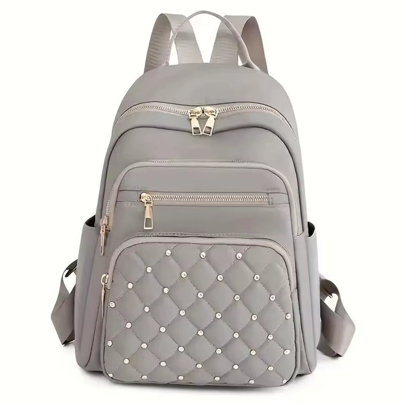 Travel Backpack, Double-Shoulder Bag, Fashionable Travel Schoolbag, Women'S Large-Capacity Multi-Purpose Bag