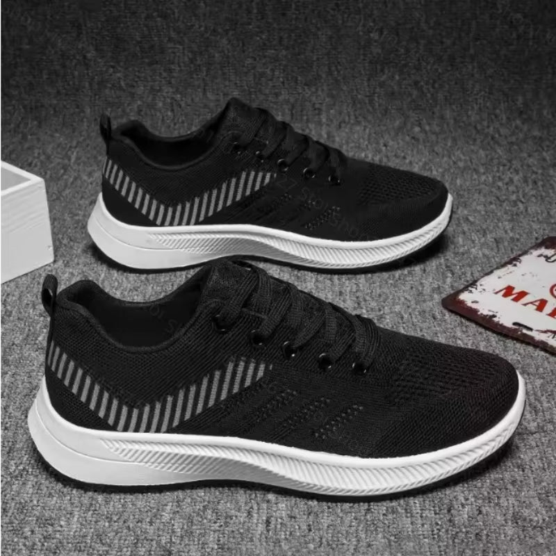 Men'S Spring Wear-Resistant Trendy and Versatile New Soft Sole Comfortable Running Casual Shoes Sports Shoes Men'S Casual Shoes