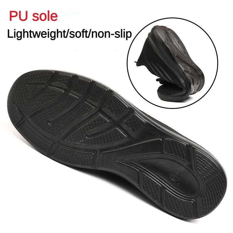 â€‹Men'S Casual Sneakers Summer Breathable Flat Shoes Lightweight Affordable Free Shipping Shoesâ€‹