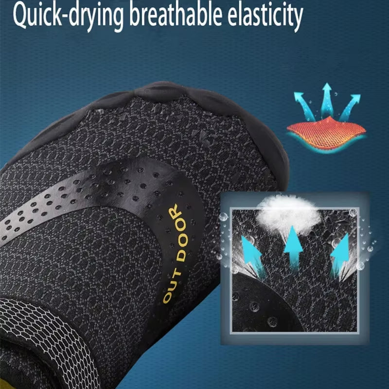 Unisex Aqua Shoes Quick Dry Beach Shoes Men Breathable Sneakers Barefoot Upstream Water Shoes Women Swimming Sport Shoe