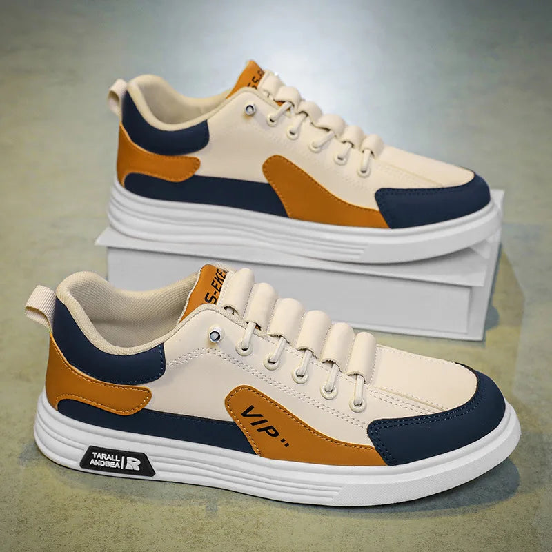 Men'S Shoes Outdoor Sneakers Low Top Leather Male Loafers Trend Comfortable Running Shoes High Quality Slip on Men Casual Shoes
