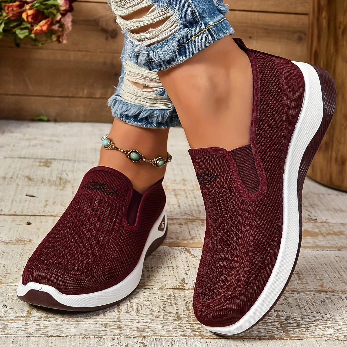 Women'S Shoes, Solid Color Soft Women'S Single Shoes, Casual Sneaker, Lightweight and Comfortable Shoes Woman